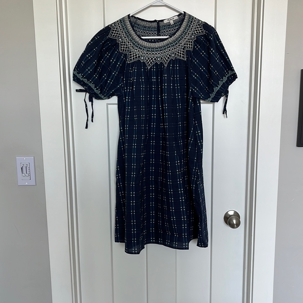 NWT Madewell embroidered babydoll dress